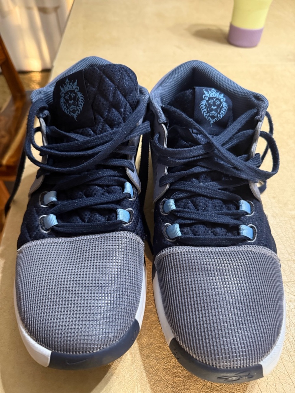 Men's Nike LeBron Witness 8 'Ashen Slate' Blue Shoes FB2239-400 Size 11